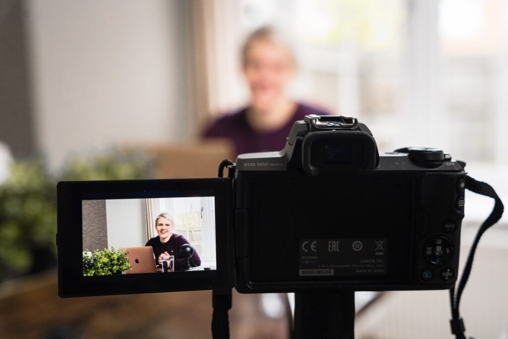 talking head video