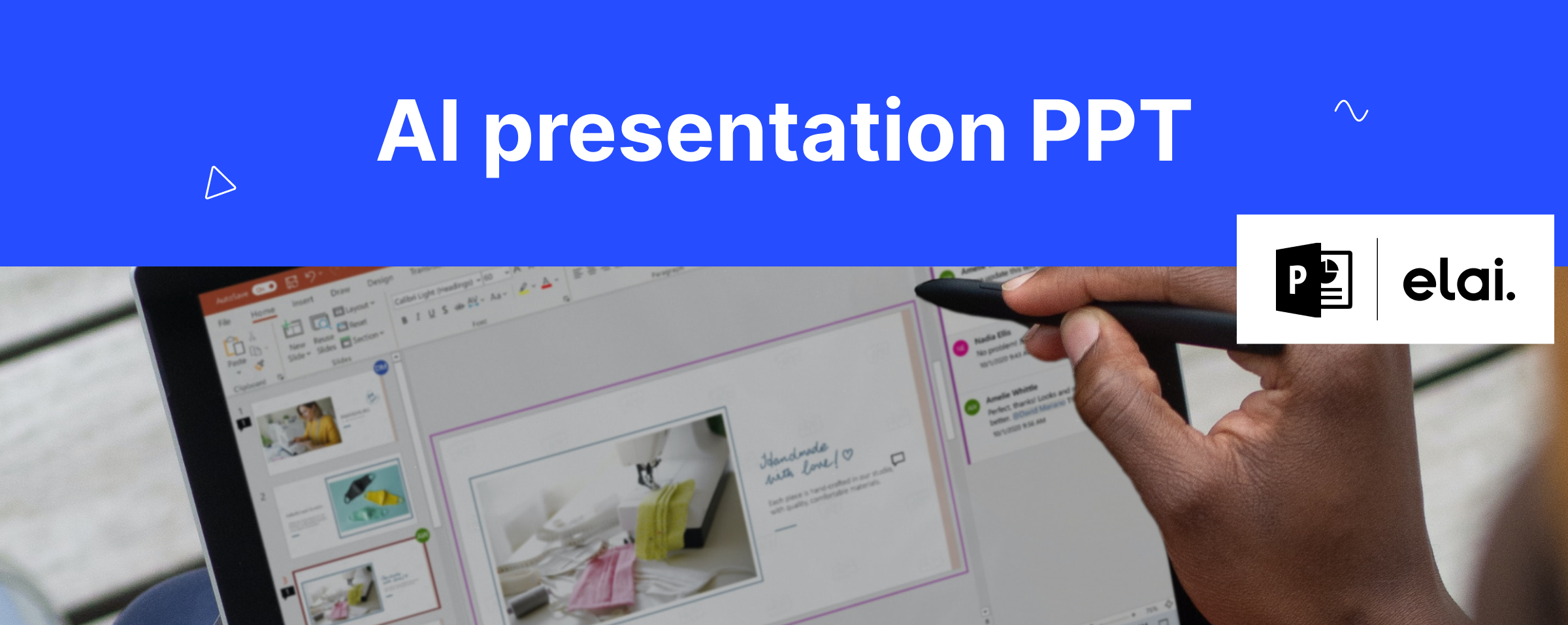 Make Engaging and Appealing AI PPT Presentation with Elai.io