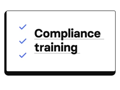 Corporate compliance training