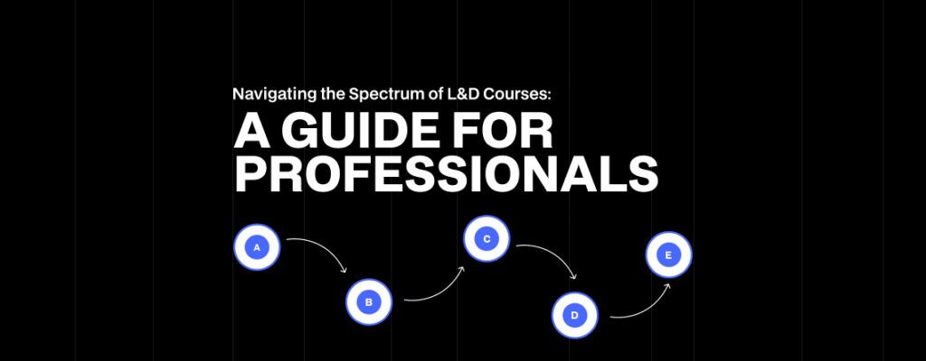 Learning and Development Training Course