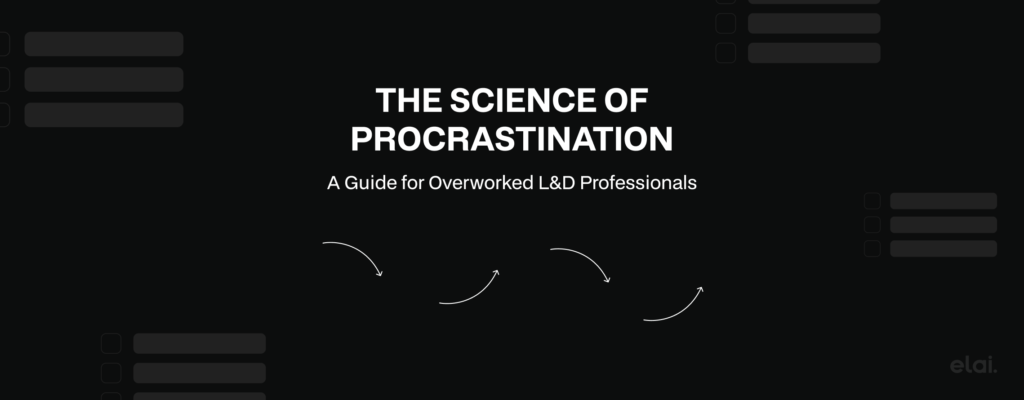 Procrastination training