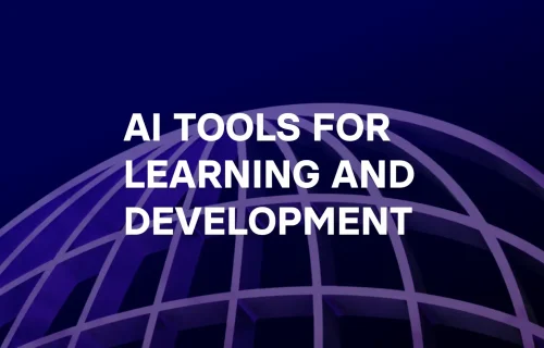 AI tools for L&D
