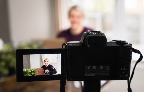 talking head video