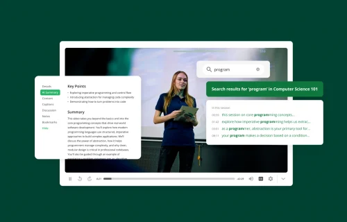 Why Leading Universities Choose Panopto for Video Learning Infrastructure